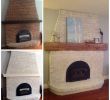 Brick Fireplace Makeover New Diy Whitewash A Brick Fireplace Fireplace Makeover
