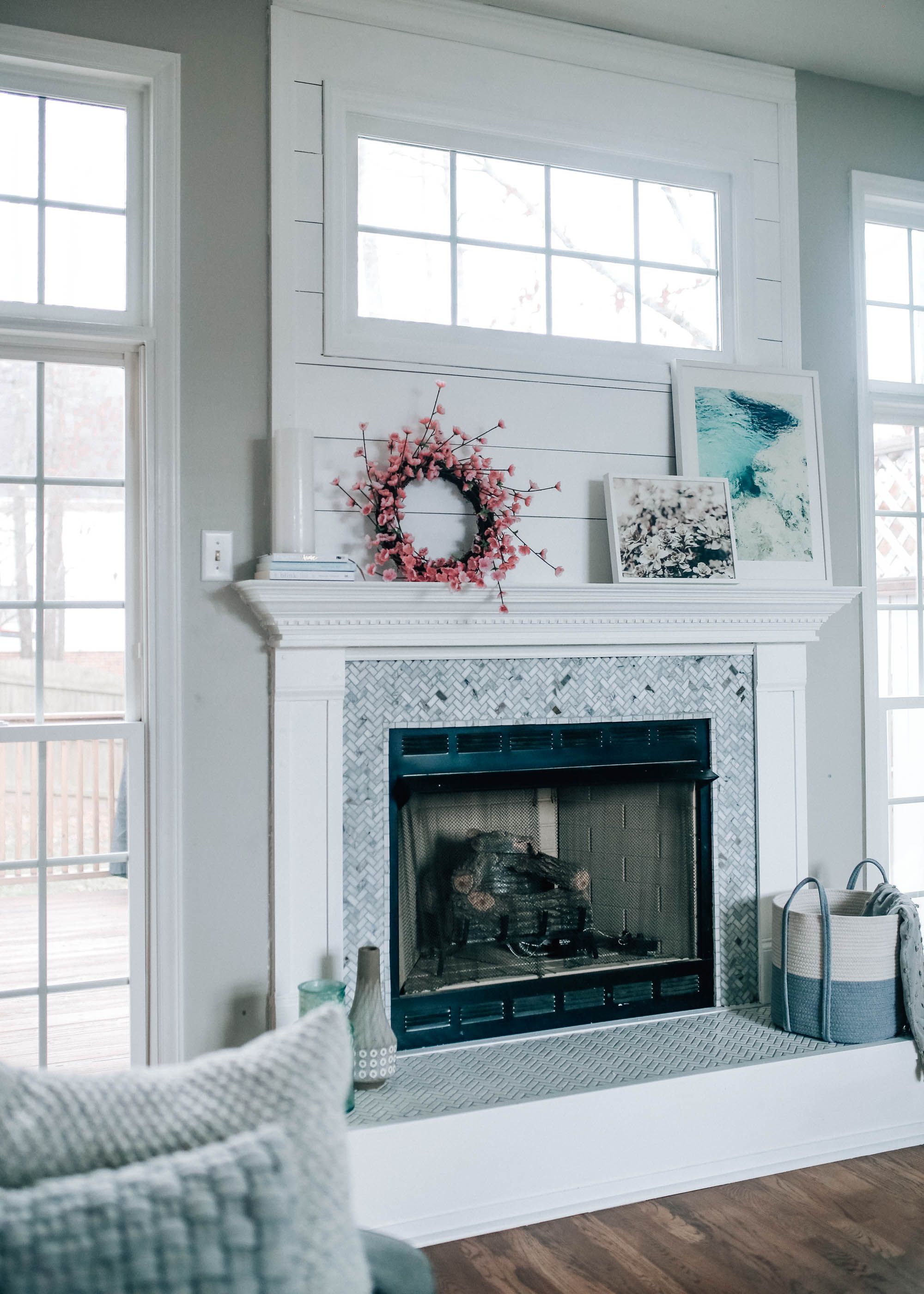 Brick Fireplace Makeover New Fireplace Makeover Reveal with the Home Depot X Pretty In