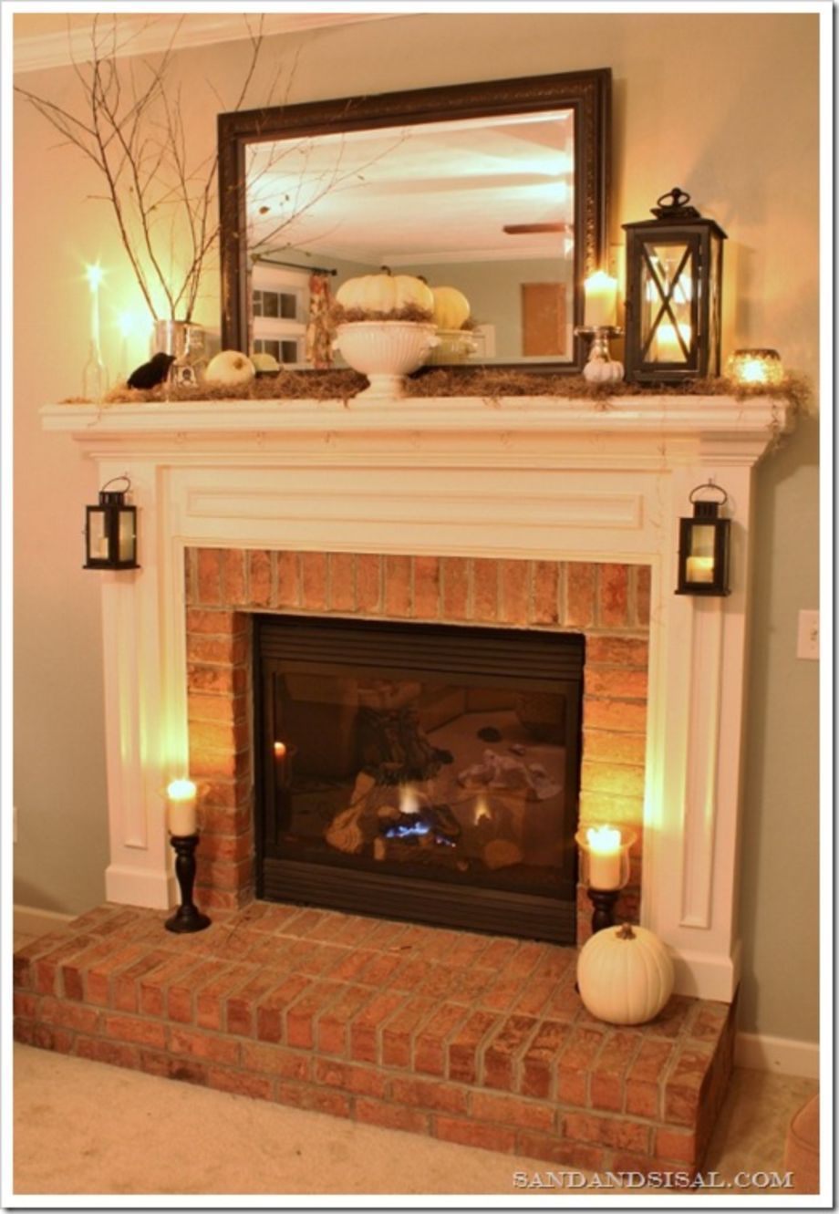 Brick Fireplace with White Mantle Fresh 54 Incredible Diy Brick Fireplace Makeover Ideas