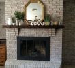 Brick Fireplace with Wood Mantel Best Of Pin by Aarin Mckeel On for the Home