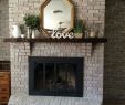 Brick Fireplace with Wood Mantel Best Of Pin by Aarin Mckeel On for the Home