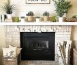 Brick Fireplace with Wood Mantel Fresh Farmhouse Fireplace Mantel Decor Decor It S