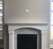 Brick Tile Fireplace Awesome Mantle 2 Brickwork 2x8 Studio Tile Surround