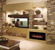 Brick Wall Fireplace Lovely Awesome Modern Contemporary Cute House
