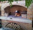 Brick Wall Fireplace New Beautiful Outdoor Fireplace Oven Ideas