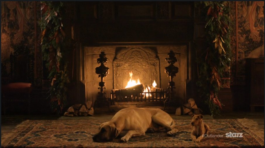 this has the roaring fireplace of t best yule log video ever