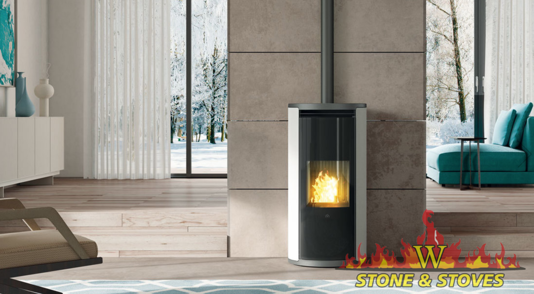 Bronze Fireplace Doors Elegant 8 2kw “edilkamin” Evia Pellet Stove Display Model In Mullingar