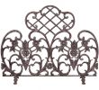 Bronze Fireplace Screen Awesome Uniflame Single Panel Bronze Finish Cast Aluminum Screen In