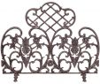 Bronze Fireplace Screen Awesome Uniflame Single Panel Bronze Finish Cast Aluminum Screen In