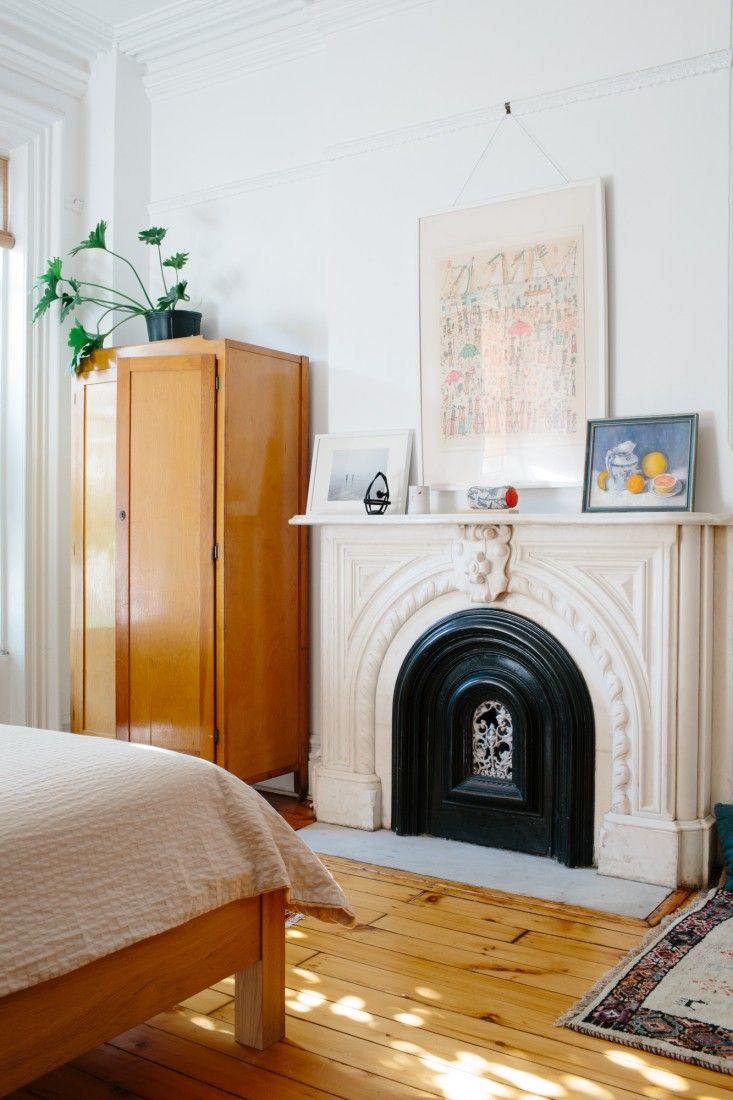 Brooklyn Fireplace Inspirational Designer Lena Corwin at Home In fort Greene
