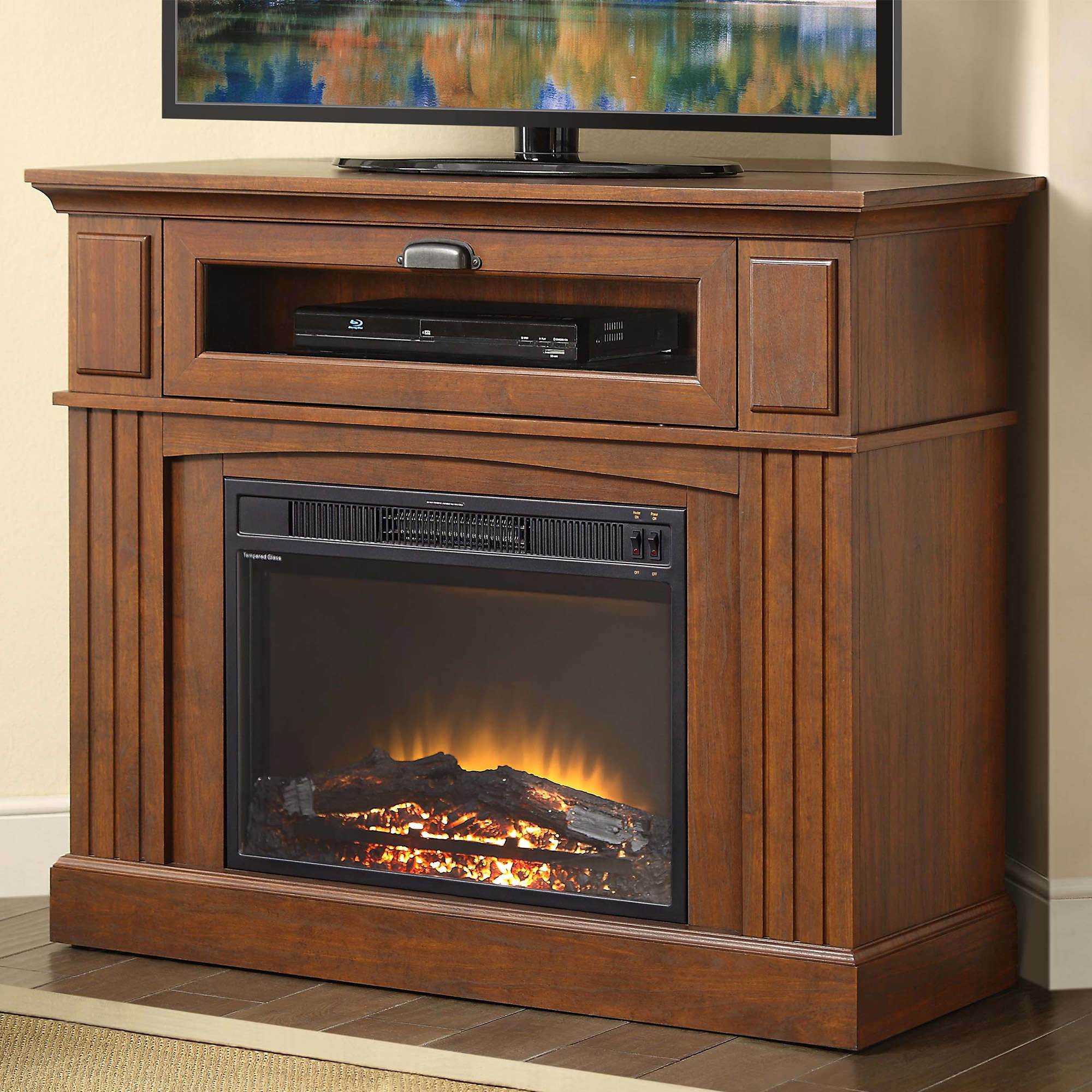 Brown Fireplace Tv Stand Unique Corner Electric Fireplace Tv Stand
