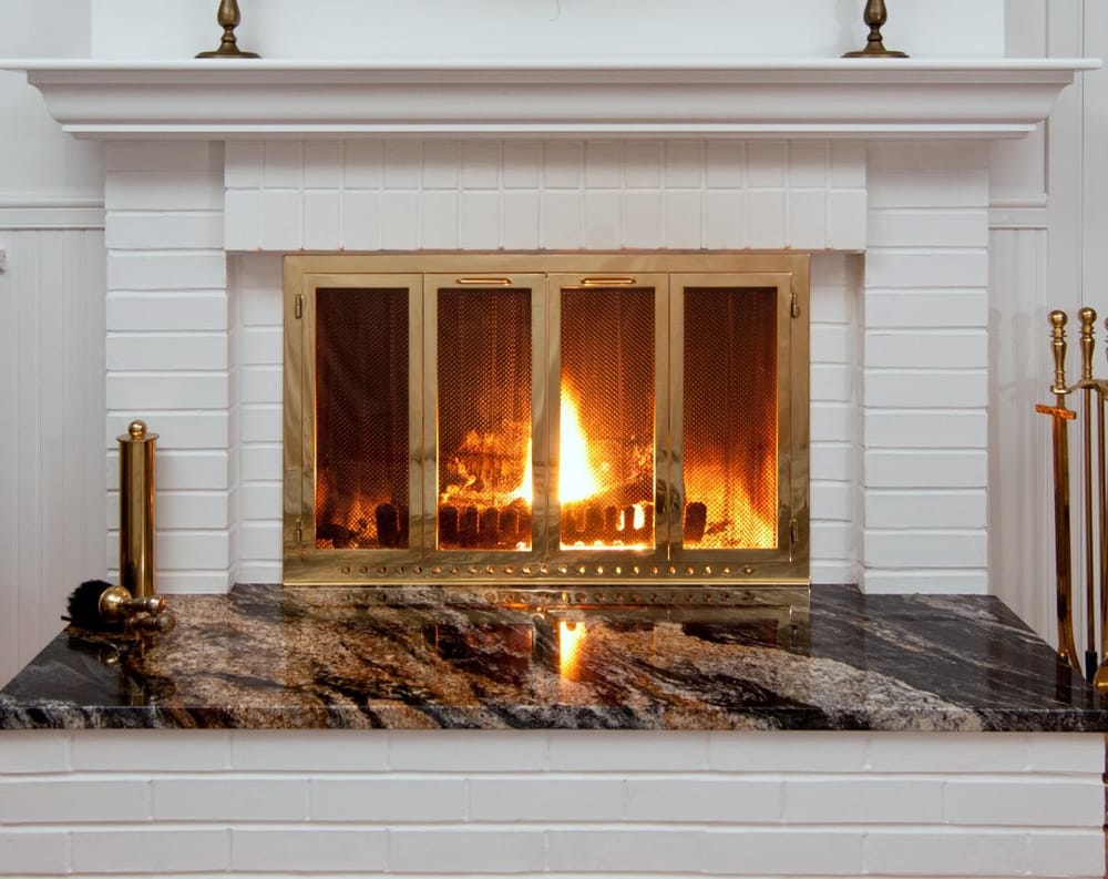 30 Awesome Brushed Nickel Fireplace Doors Trending.