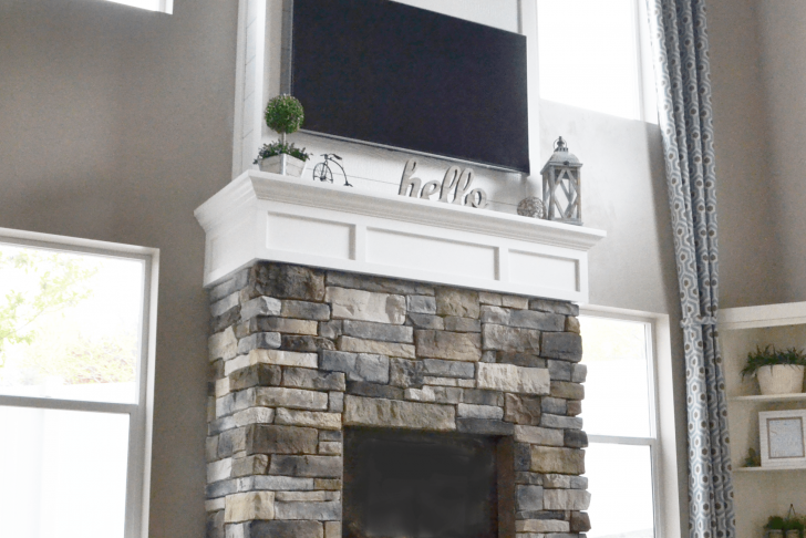 Build Your Own Fireplace New Diy Fireplace with Stone &amp; Shiplap
