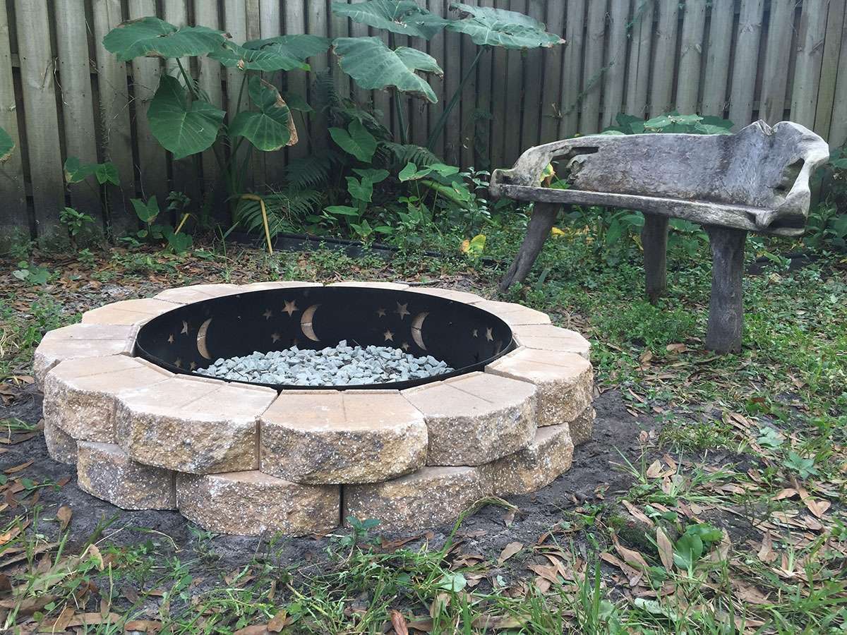 Build Your Own Outdoor Fireplace Lovely My $75 Diy Fire Pit Howchoo