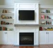 Built In Bookshelves Fireplace Fresh Living Room Built Ins "tutorial" Cost