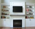 Built In Bookshelves Fireplace Fresh Living Room Built Ins "tutorial" Cost