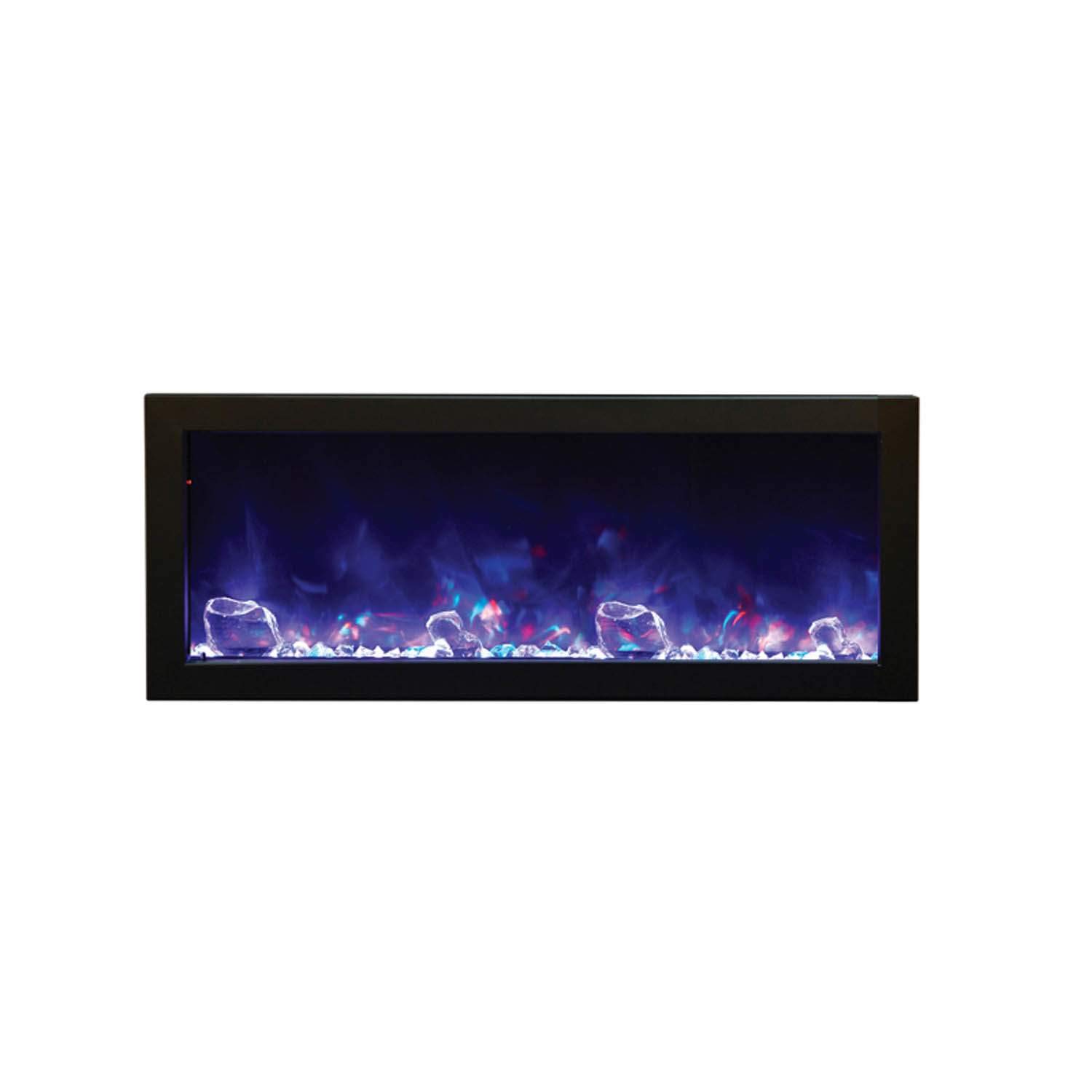 Amantii BI 40 SLIM OD Outdoor Panorama Series Slim Electric Fireplace 40 Inch 51UNs4zb8bL SL1500