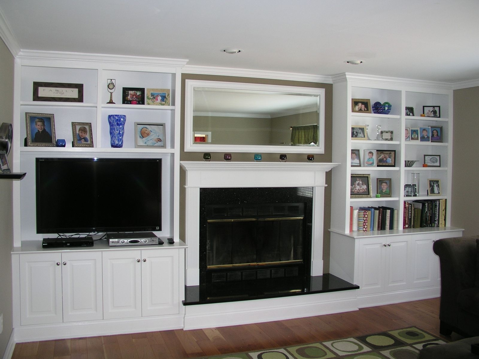 Built In Fireplace Cabinets Awesome Fireplace Media Wall Fireplaces Pinterest