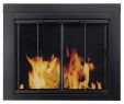 Built In Fireplace Cabinets Lovely Pleasant Hearth at 1000 ascot Fireplace Glass Door Black Small