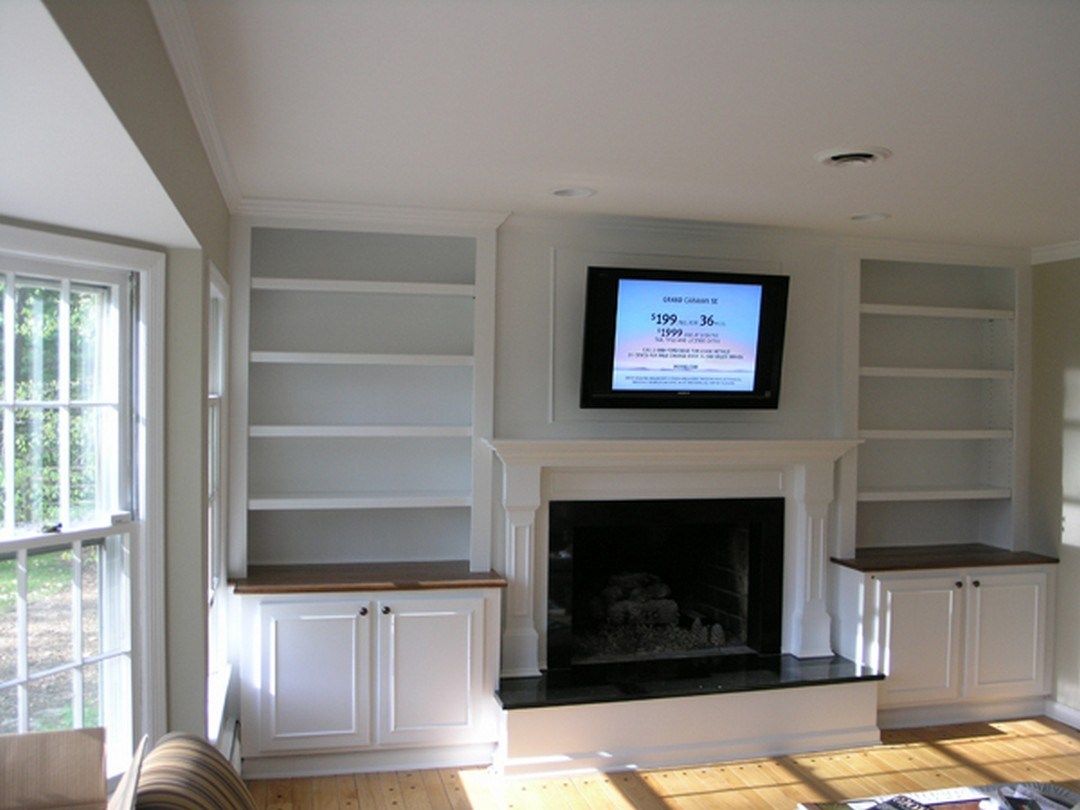 Awesome Built In Cabinets Around Fireplace Design Ideas 12 1c620dbaf583b220aa5b675d8af2f6b6