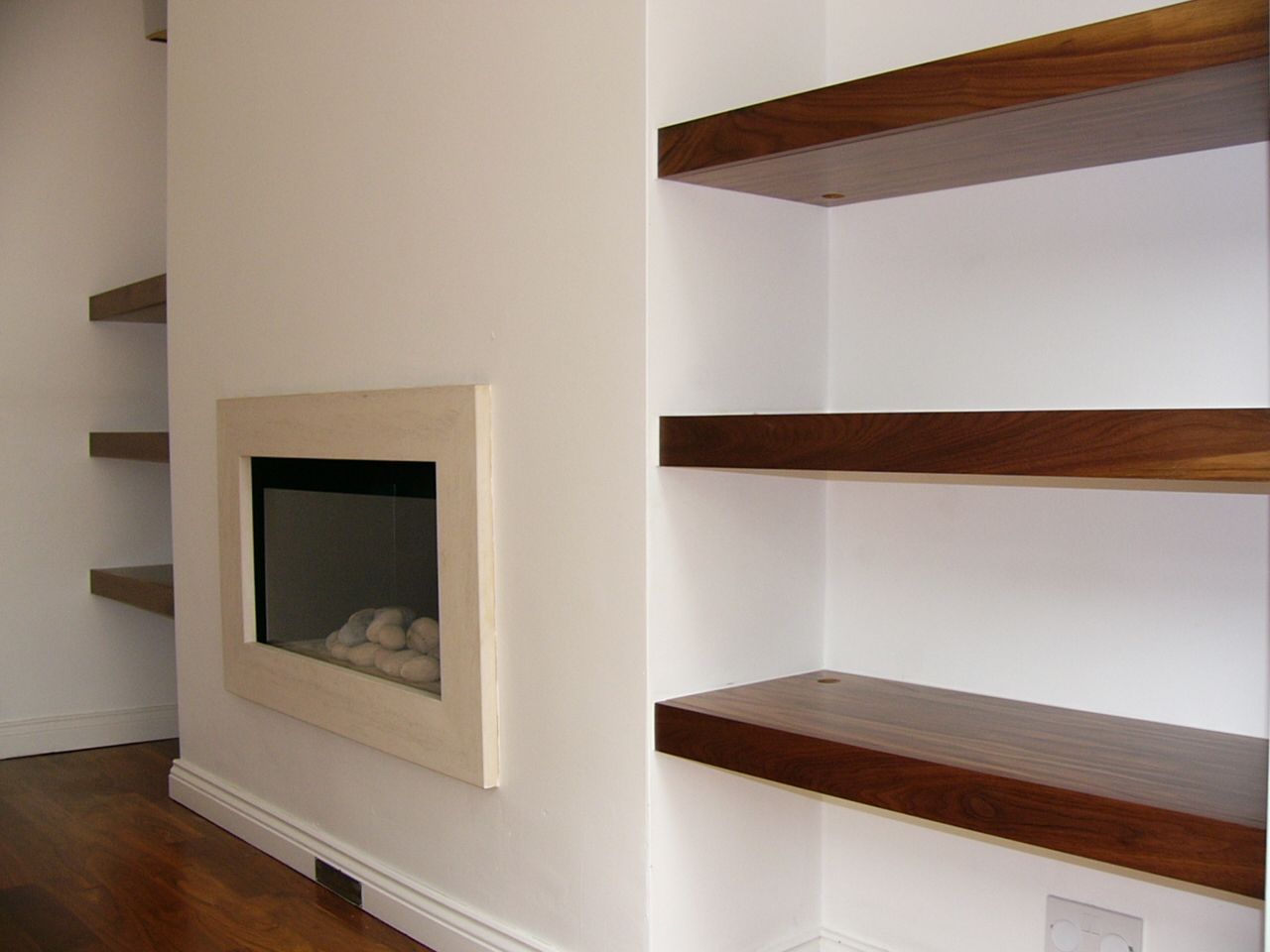 Built In Shelves Around Fireplace Unique Pin by Kate Rock On Cottage