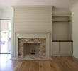 Built In Wall Fireplace New Shiplap Fireplace Surround In Family Room