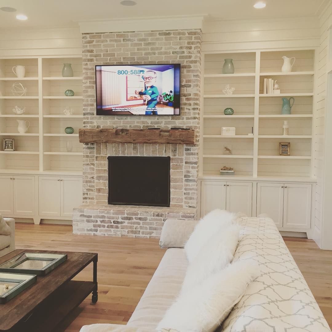 lovely fireplace & mantel IG our coastal farmhouse f3029c5ae a1db9983f8248cef78