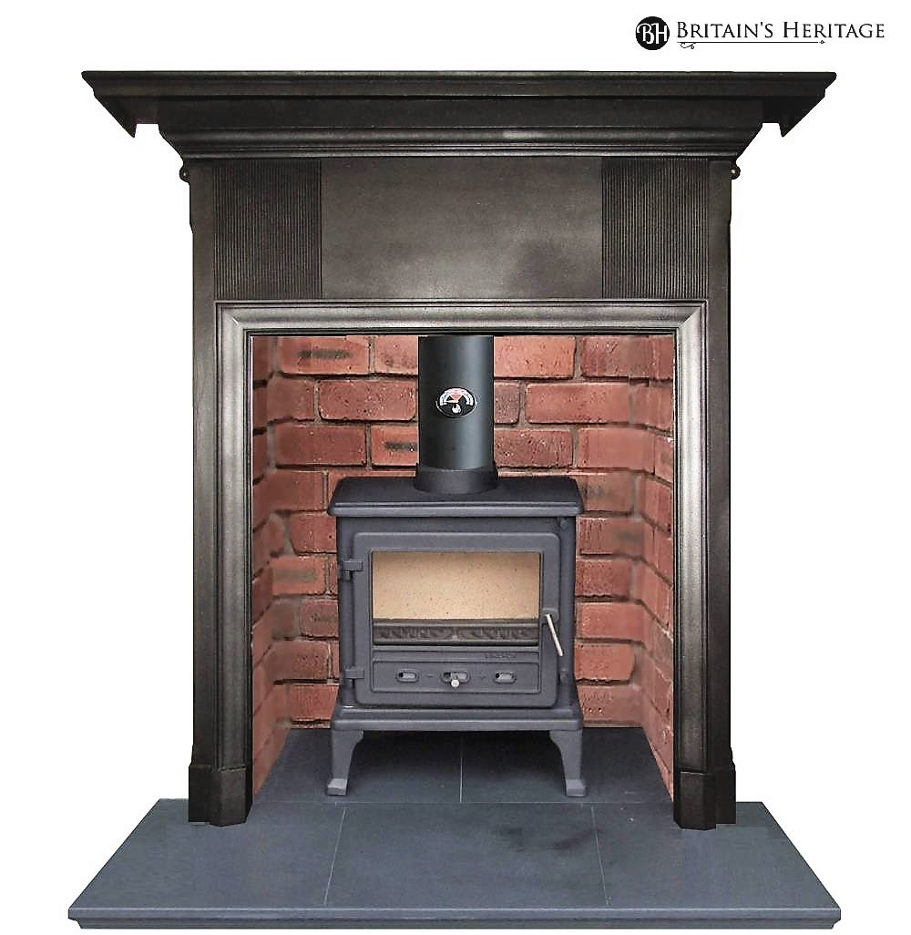 Buy Fireplace New Edwardian Cast Iron Antique Fireplace Surround