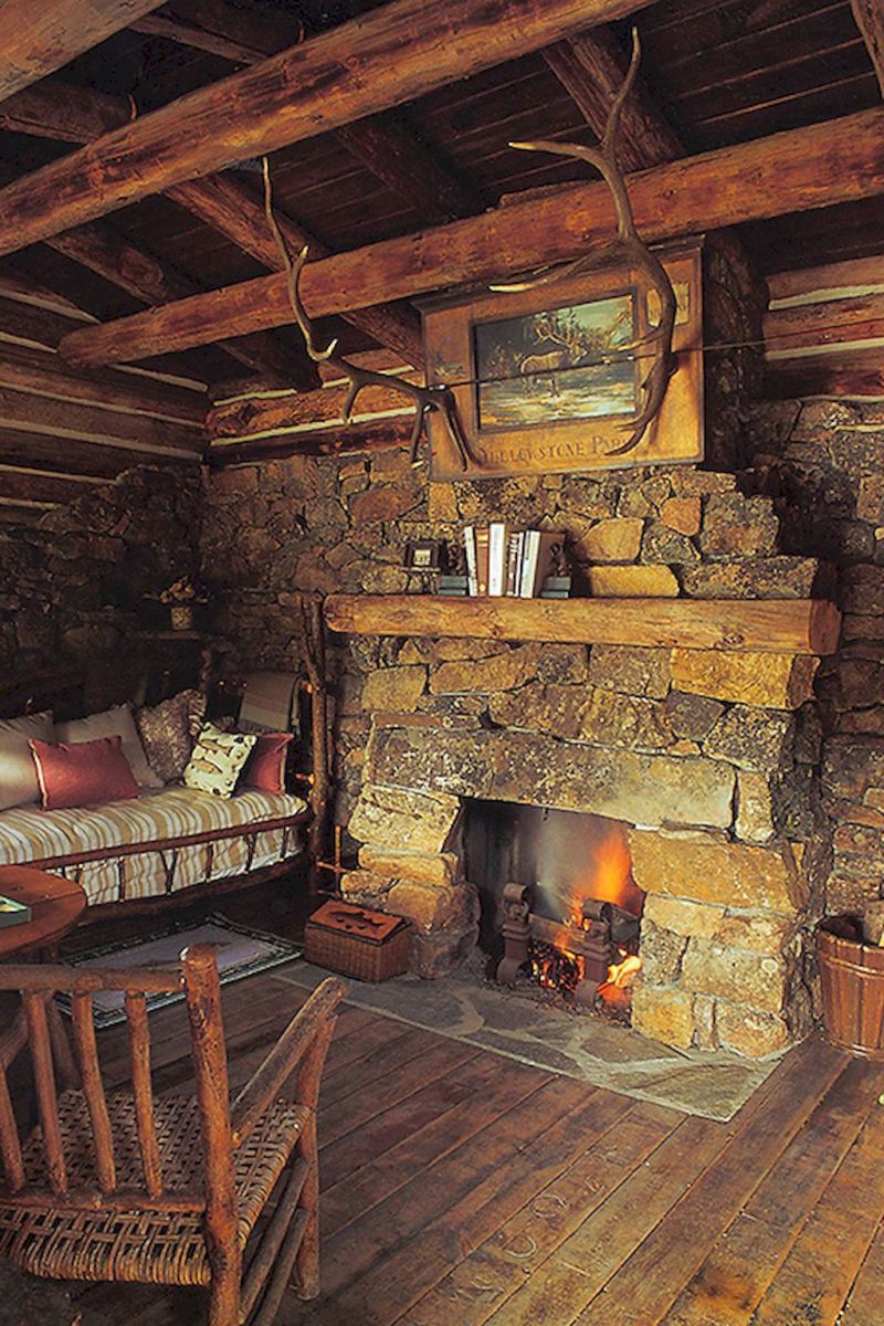 Cabin with Fireplace Unique Farmhouse Style Fireplace Ideas 28 Vikendica