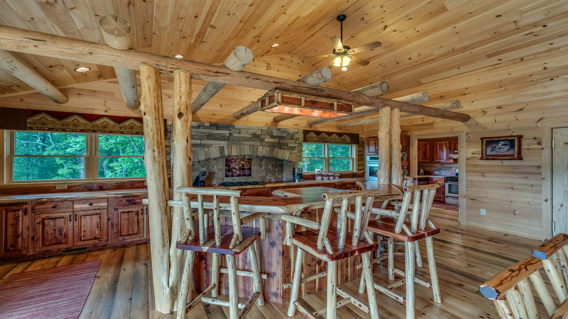 Simply Amazing Rental Cabin Blue Ridge GA Simply Amazing Kitchen 4 1