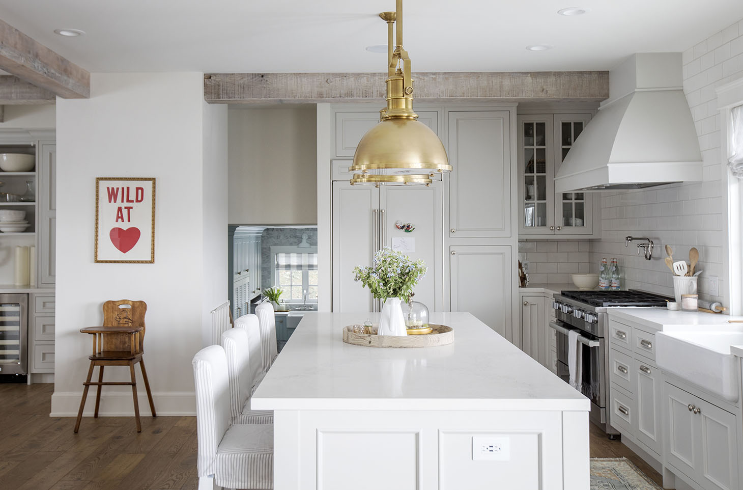 Cabinets On Either Side Of Fireplace Lovely Home tour Series Kitchen and Dining Room