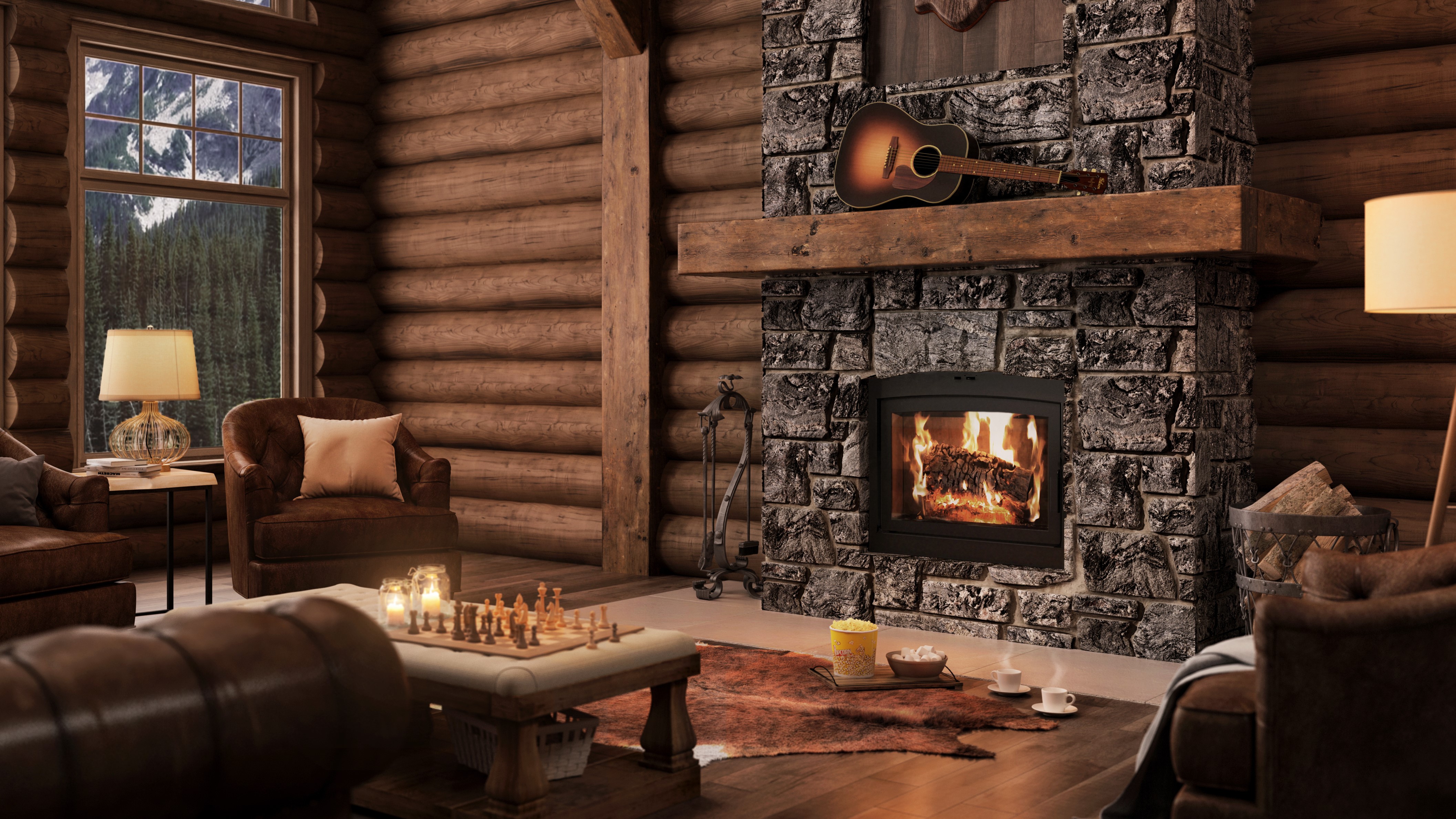 Cabins with Fireplaces Near Me Luxury Ambiance Fireplaces and Grills