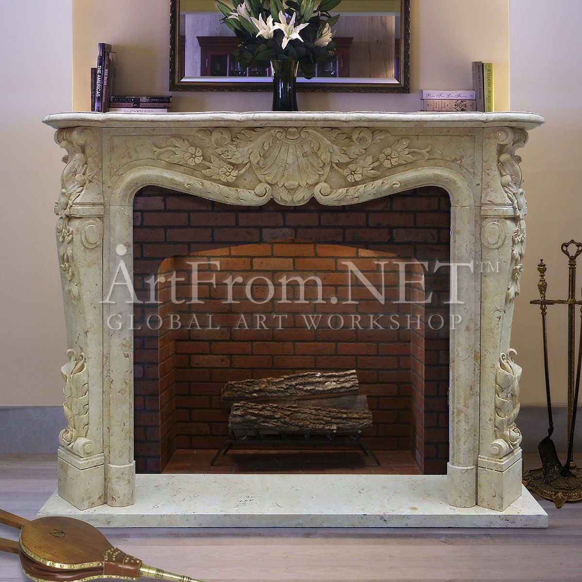 Caesar Fireplace New Ðамин ÐоРокоРÑÑик бежевÑй ÐРаÑÑика ÐеокРаÑÑика ÐнгРиÑ