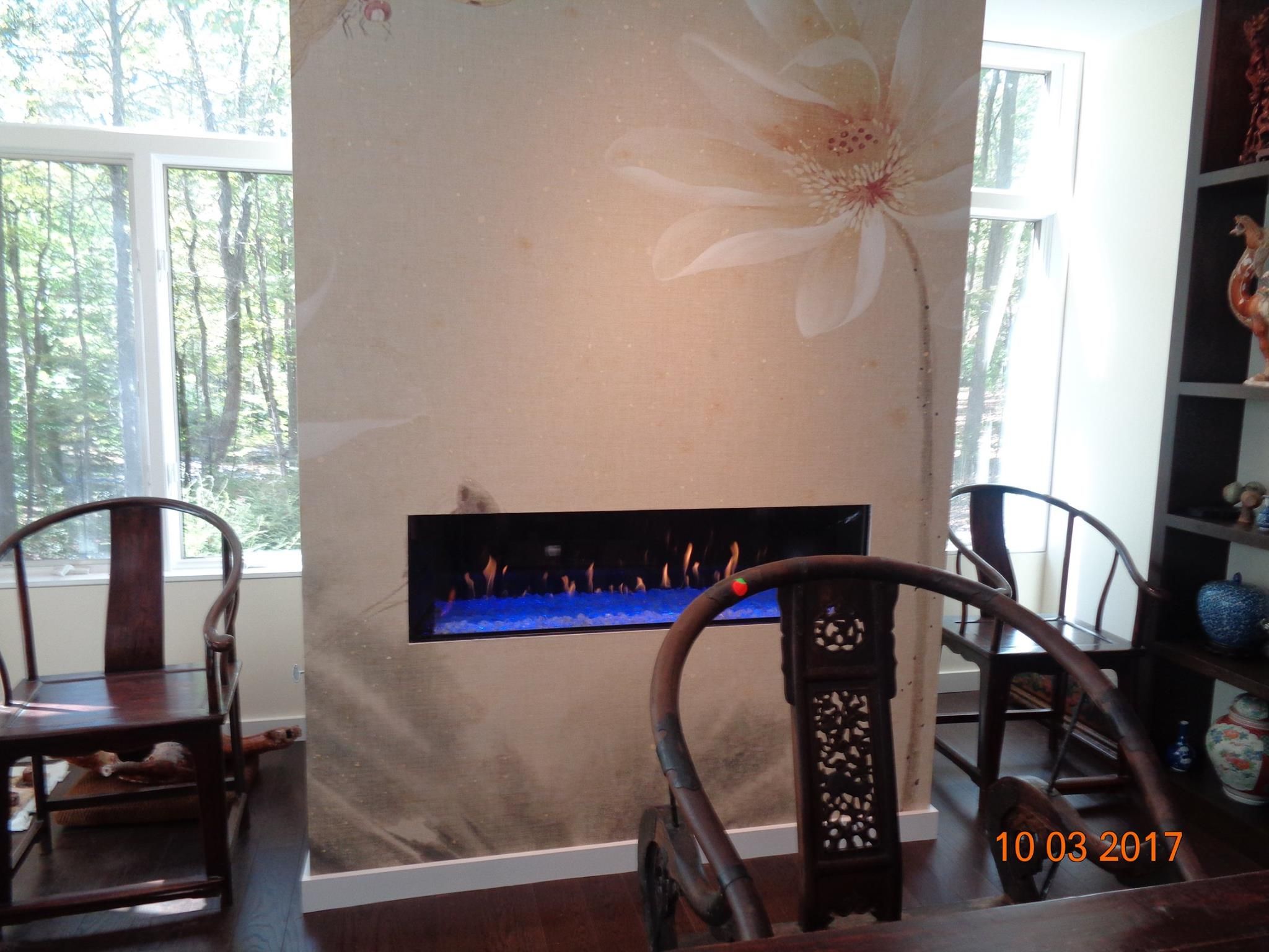 California Mantel and Fireplace Beautiful Newly Installed Heat N Glo Primo Gas Fireplace