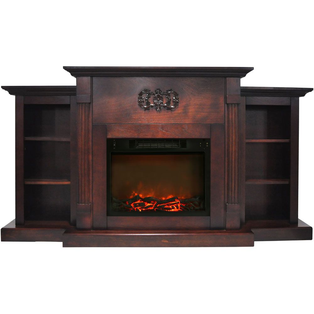 Cambridge Fireplaces Unique Cambridge Sanoma 72 In Electric Fireplace In Mahogany with