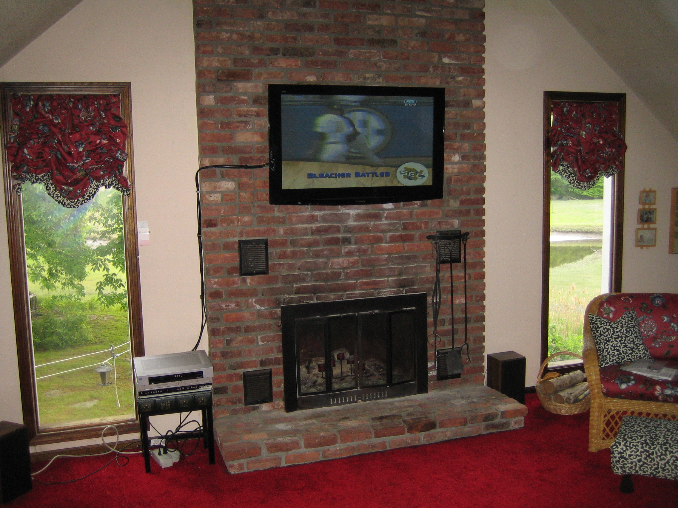 Can You Mount A Tv On A Brick Fireplace Best Of 100 Tv Brick Fireplace – Yasminroohi