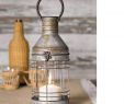 Candle Holder for Inside Fireplace Awesome Primitive Rustic Decor Candle Lantern with Glass Chimney
