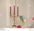 Candle Holder for Inside Fireplace Beautiful Candlesticks Fireplace In White Room with Baroque