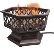 Candle Holders for Fireplace Hearth Beautiful Endless Summer 24 In W Hexagon Outdoor Lp Gas Fire Pit with Lava Rock and Integrated Electronic Ignition