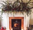 Candle Holders for Fireplace Hearth Beautiful My Home at Christmas How to Make This Fireplace Garland