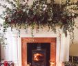 Candle Holders for Fireplace Hearth Beautiful My Home at Christmas How to Make This Fireplace Garland