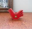 Candle Holders for Fireplace Hearth Lovely Vintage Scandinavian Bird Candle Holder Swedish Folk Art Wooden Red Bird Christmas Decor Hand Painted Wood Bird Figurine