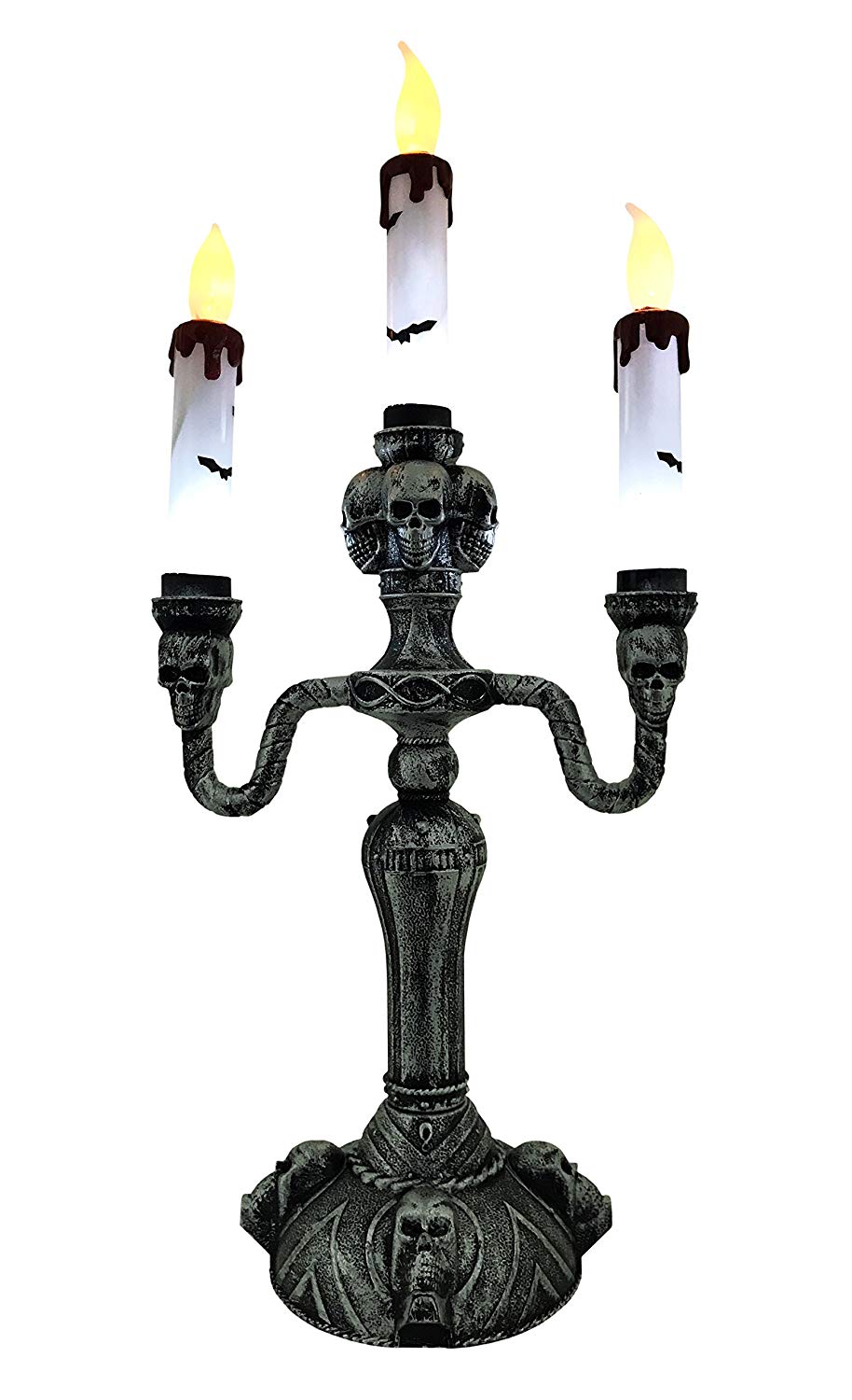 Candle Holders for Fireplace Mantel Best Of Kinrex Led Candelabra Halloween Decoration Candelabra Plastic Indoor Party Decor Measures 15 5 Inches