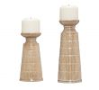 Candle Holders for Fireplace Mantel Elegant Amazon Creative Co Op Beige Stoneware Candle