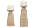 Candle Holders for Fireplace Mantel Elegant Amazon Creative Co Op Beige Stoneware Candle