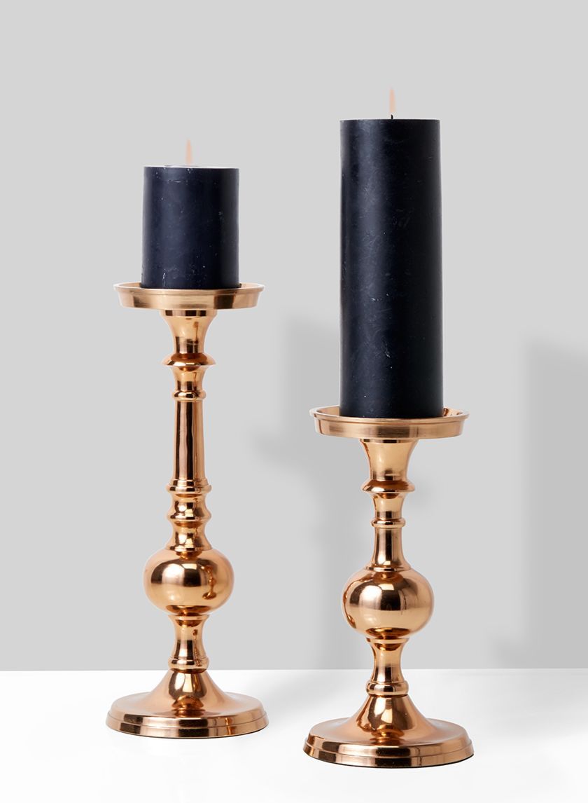 10in Copper Pillar Candle Holder in 2019 0d ce8b03a9e967a0ee9f1222