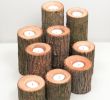 Candle Logs for Fireplace Inspirational Tree Branch Candle Holders I Rustic Wood Candle Holders
