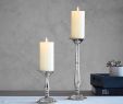 Candle Stand for Fireplace Awesome Arlington Nickel Pillar Holder Pottery Barn Au