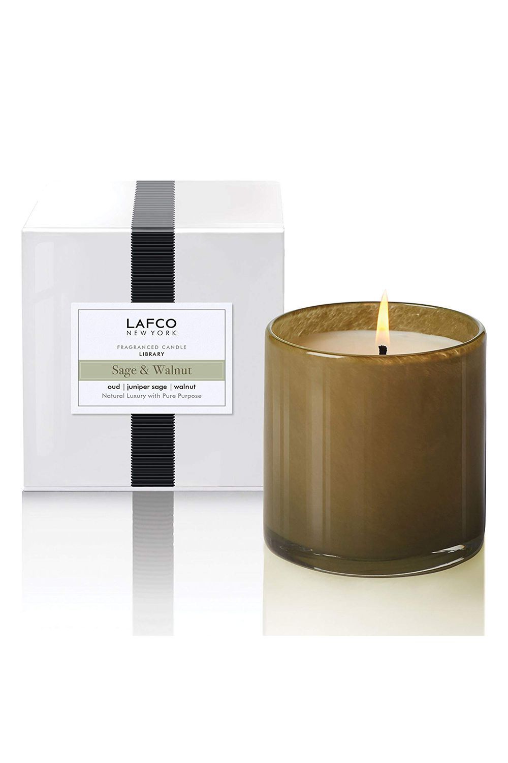 NY Sage & Walnut Candle 2