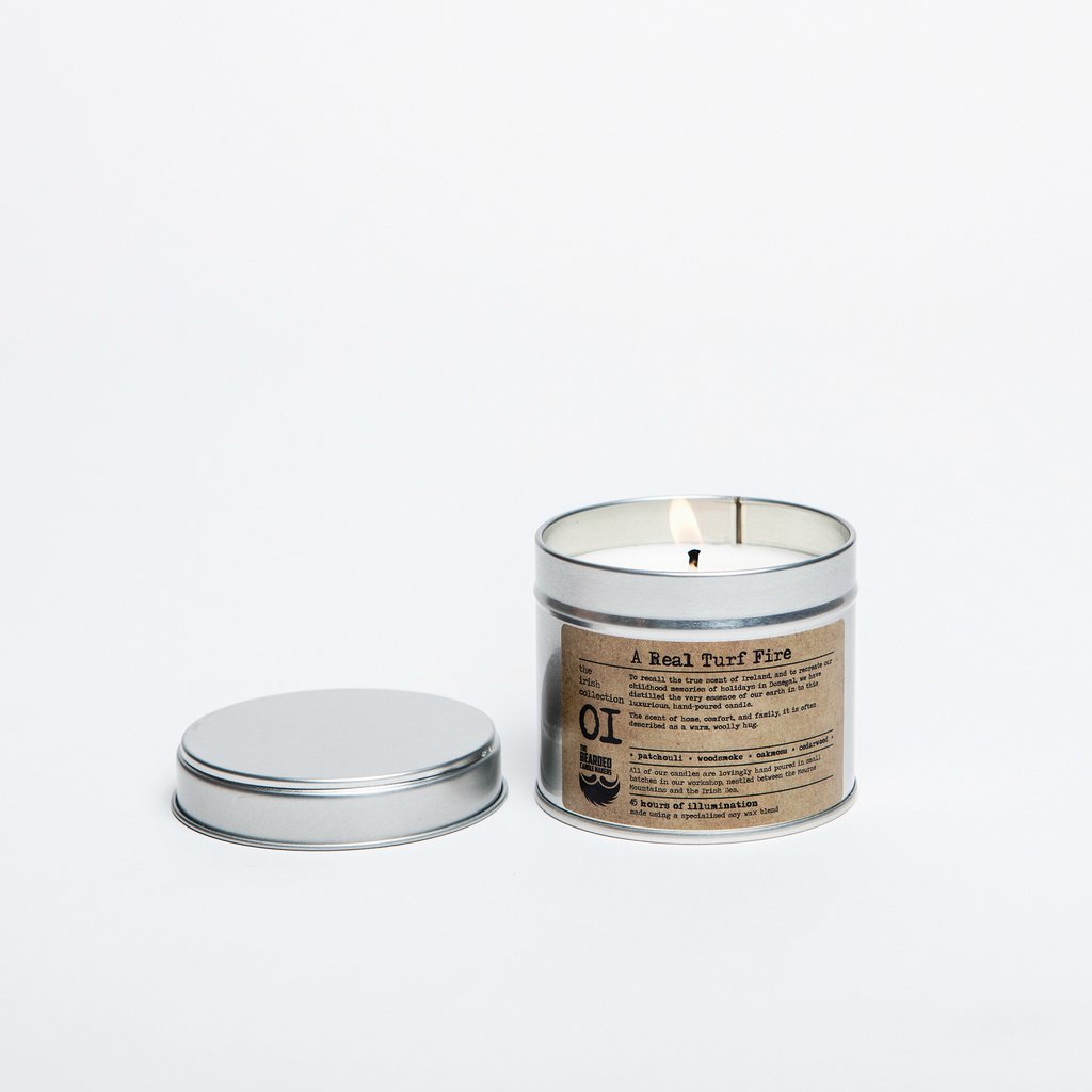 Candle that Smells Like Fireplace Fresh A Real Turf Fire Candle